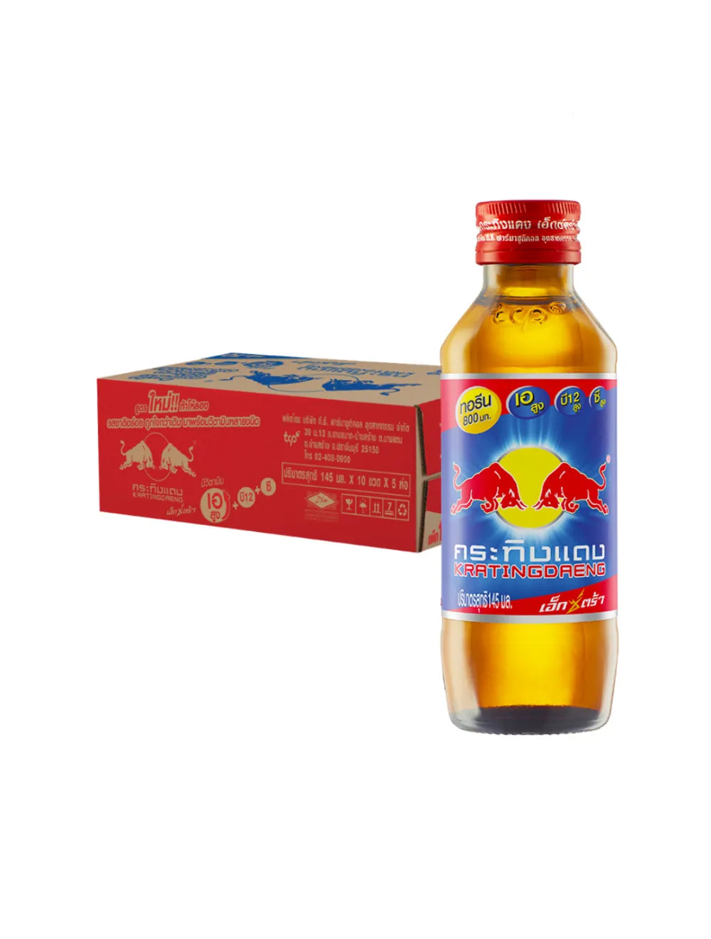 Kratingdaeng Thai Red Bull Energy Drink ABC (50 x 150ml) (Thailand) (BBF04/25)
