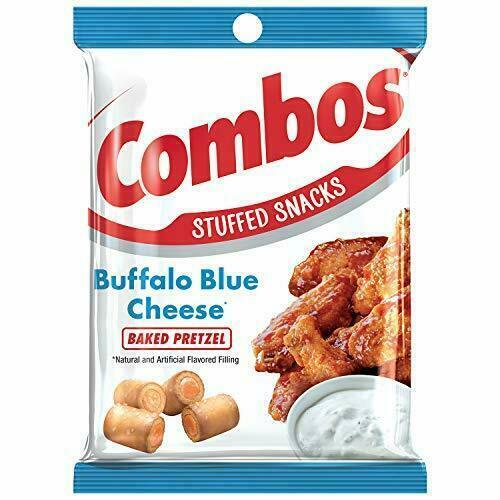 Combos Stuffed Snacks Buffalo Blue Cheese Baked Pretzel (12CT x 6.3oz)