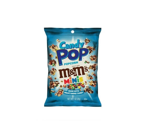 Candy Pop M&M's Minis Popcorn (48 x 1oz)