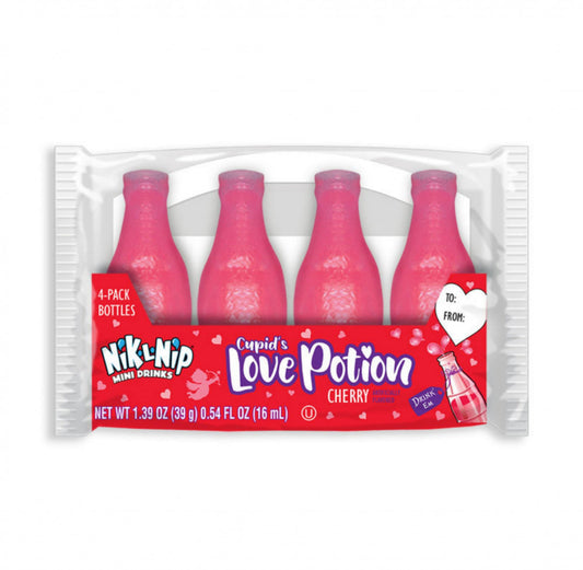 Nik-L-Nip Love Potion Wax Candies (18 x 4 Pack)