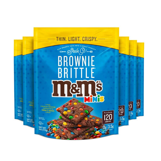 Sheila G’s Brownie Brittle M&M’s Mini (6 x 5oz)
