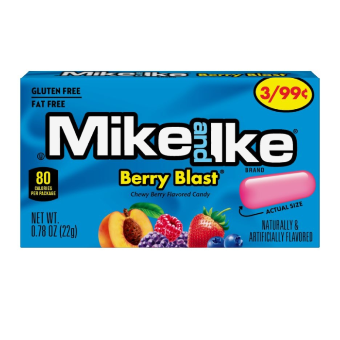 Mike & Ike Berry Blast Changemaker (24 x 22g)