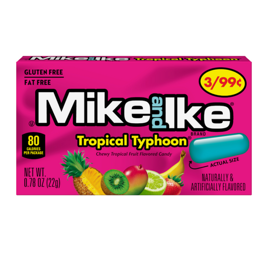 Mike & Ike Tropical Typhoon Changemaker (24 x 22g)