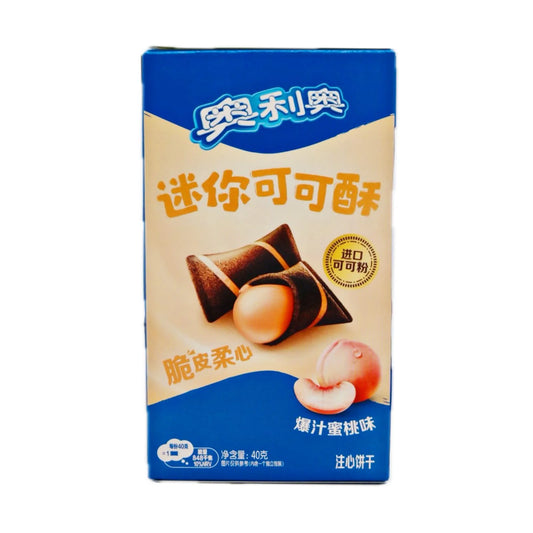 Oreo Crispy Cocoa Cookies Juicy Peach (24 x 40g) (China)