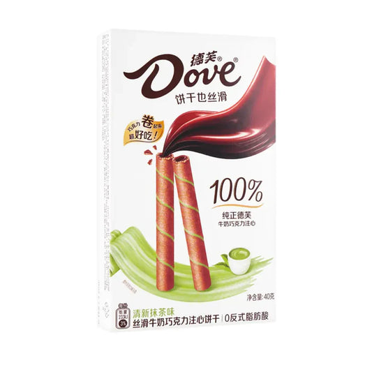 Dove Galaxy Matcha Filled Chocolate Wafer Sticks (40 x 40g) (China)