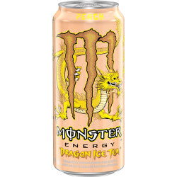 Monster Dragon Peach Ice Tea Lemon (24 x 473ml) (Brazil)
