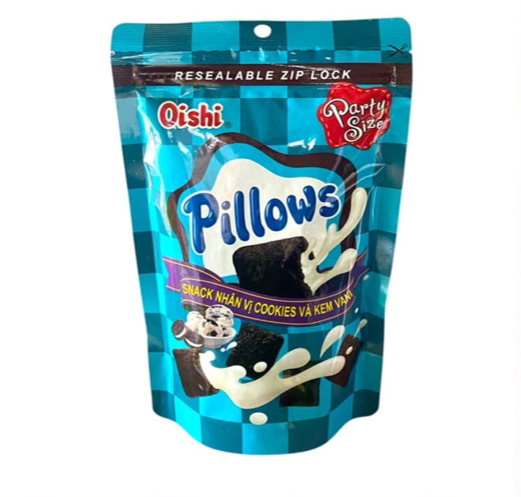 Oishi Pillow Snacks Cookies & Cream (20 x 80g)
