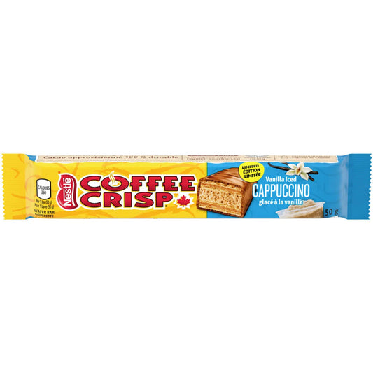 Coffee Crisp Vanilla Iced Cappuccino (24 x 50g) (Canada)