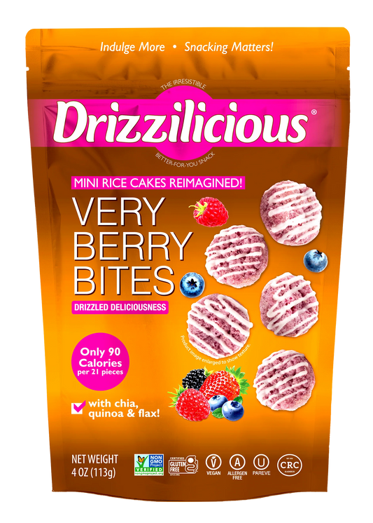 Drizzilicious Very Berry Bites (12 x 4oz)