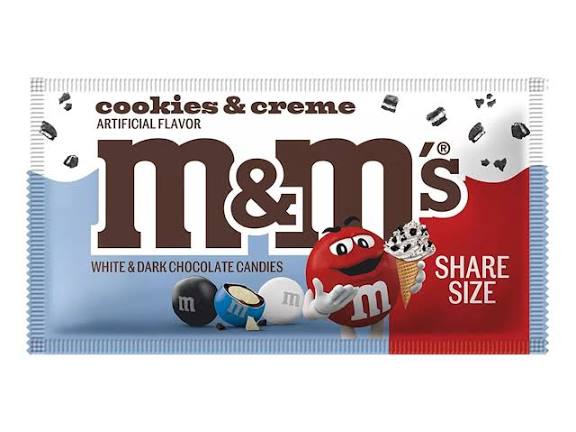 M&M’s Cookies & Crème Share Size (24 x 80g)