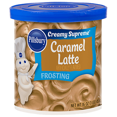Pilsbury Caramel Latte Frosting (8 x 16oz)