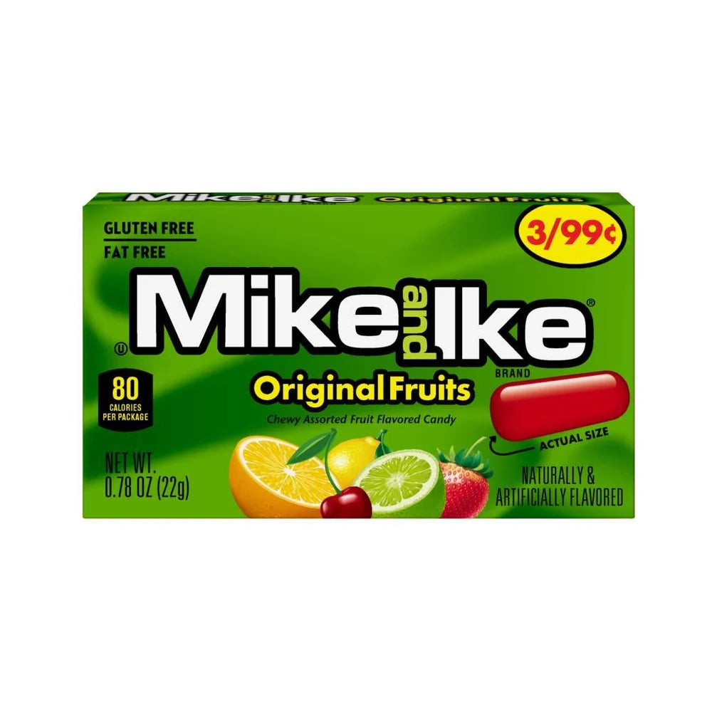 Mike & Ike Original Fruits Changemaker (24 x 22g)
