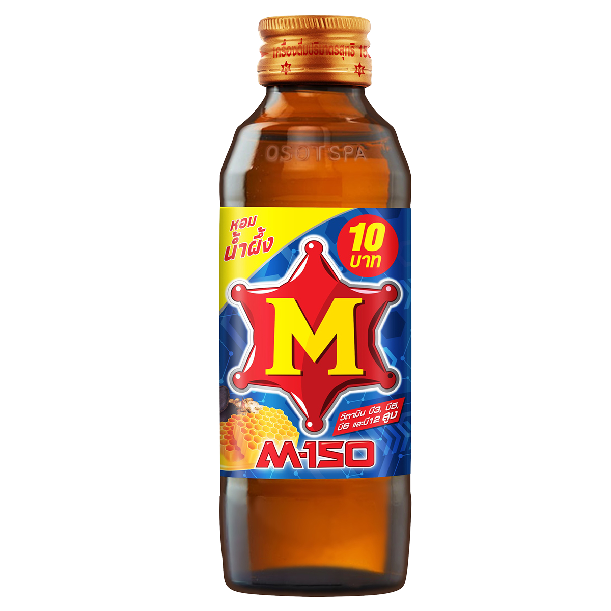 M-150 With Honey Energy Drink (50 x 150ml) (Thailand)