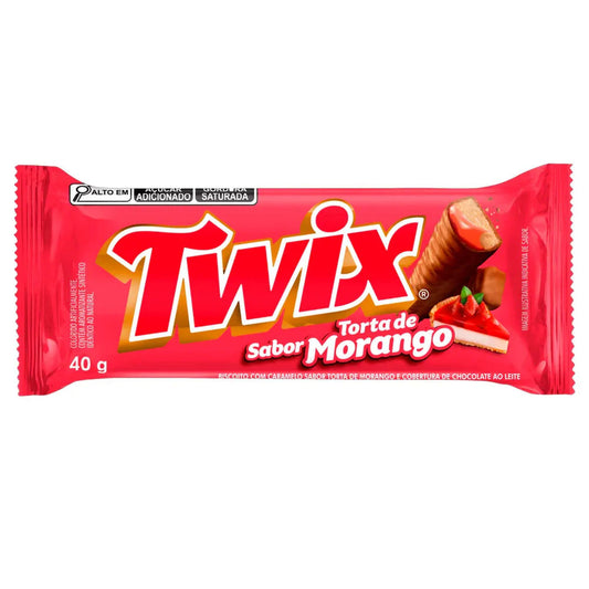 Twix Sabor Torta De Morango (Strawberry Cheesecake) (18 x 40g)