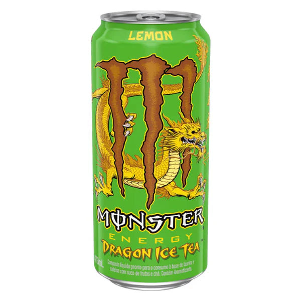 Monster Dragon Ice Tea Lemon (24 x 473ml) (Brazil)